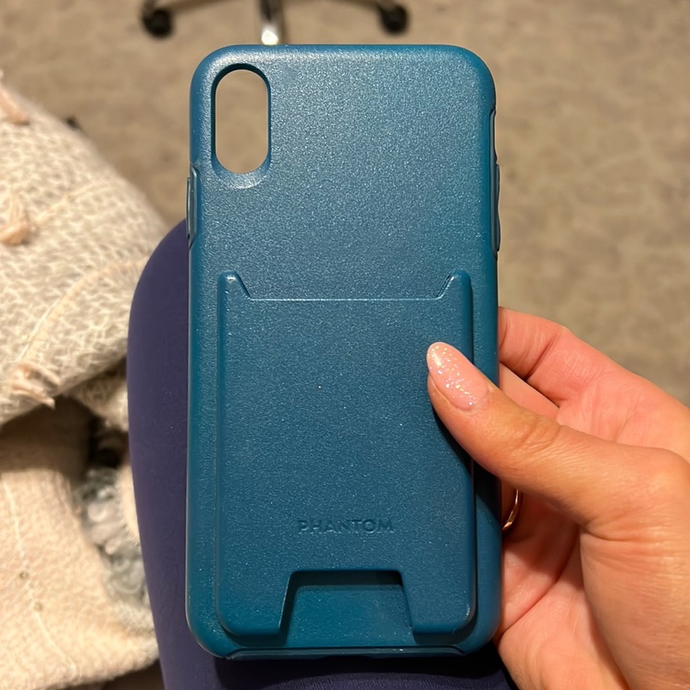 iPhone 10s Max case with card holder